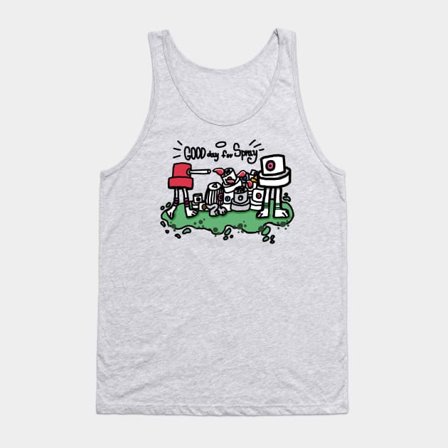 Good day for spray caps Tank Top by squeezer79